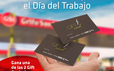 SORTEO DIA DEL TRABAJADOR: SORTEAMOS 02 GIFT CARD S/500.00