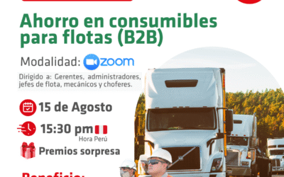 #TallerGratuito: AHORRO DE CONSUMIBLES EN FLOTAS