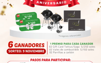 SORTEO ANIVERSARIO GSI: ¡Celebramos nuestros 62 años!